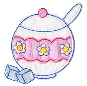 Time For Tea Applique 4