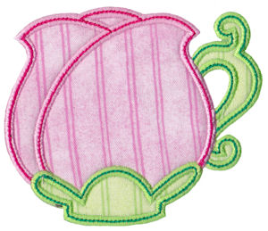 Time For Tea Applique 5