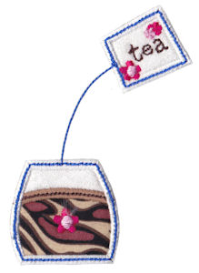 Time For Tea Applique 7