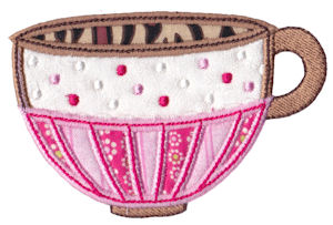 Time For Tea Applique 9