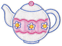 Time For Tea Applique