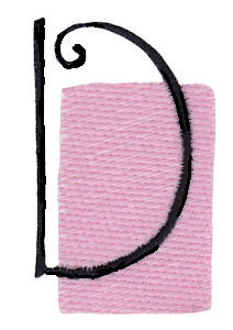 Tiny Blocks Alphabet Capital D