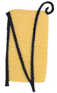 Tiny Blocks Alphabet Capital N