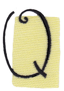 Tiny Blocks Alphabet Capital Q