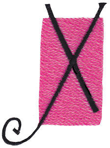 Tiny Blocks Alphabet Capital X