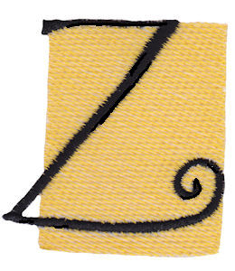 Tiny Blocks Alphabet Capital Z