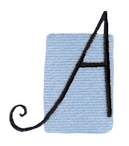 Tiny Blocks Alphabet Capital A