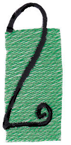 Tiny Blocks Alphabet Number 2