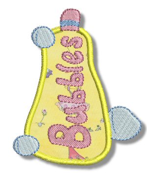 Tub Time Applique 5