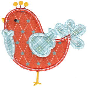 Tweet Thing Applique 10