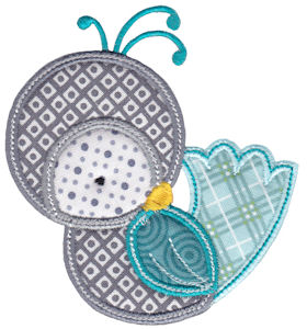 Tweet Thing Applique 11