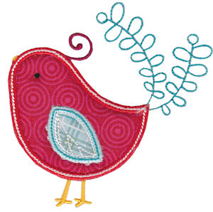 Tweet Thing Applique 2