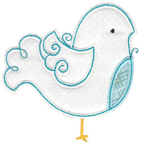 Tweet Thing Applique 9
