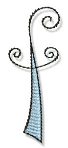 Whimsy Alphabet Lower Case F