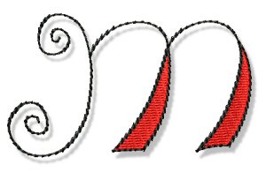 Whimsy Alphabet Lower Case M