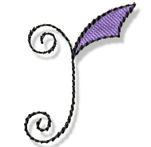 Whimsy Alphabet Lower Case R