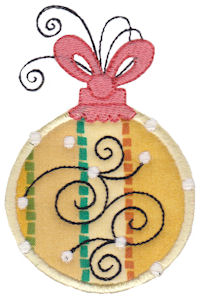 Whimsy Ornaments Applique 1