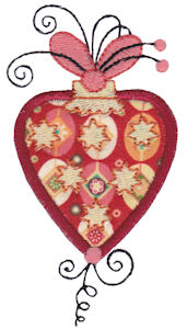 Whimsy Ornaments Applique 10