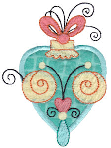 Whimsy Ornaments Applique 11