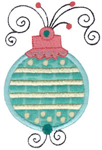 Whimsy Ornaments Applique 14