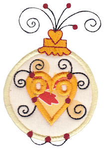 Whimsy Ornaments Applique 3