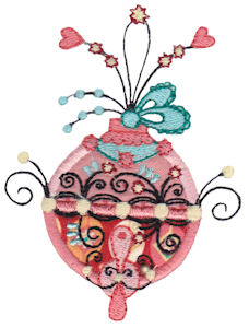 Whimsy Ornaments Applique 5