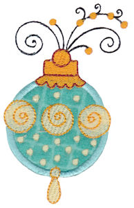 Whimsy Ornaments Applique 8