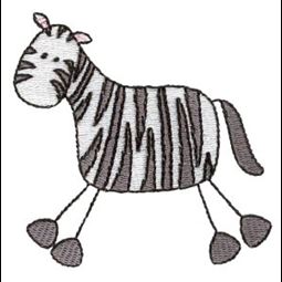 Zebra Stick Animal