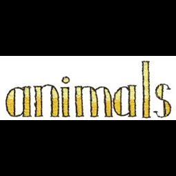 Animals Word Art