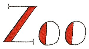 Zoo Word Art