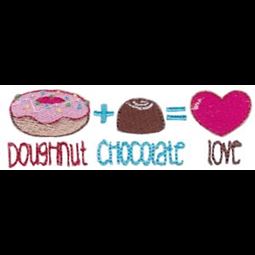 Doughnut Chocolate Love