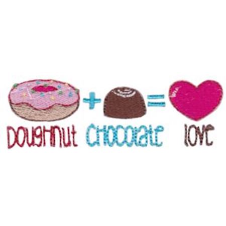 Doughnut Chocolate Love