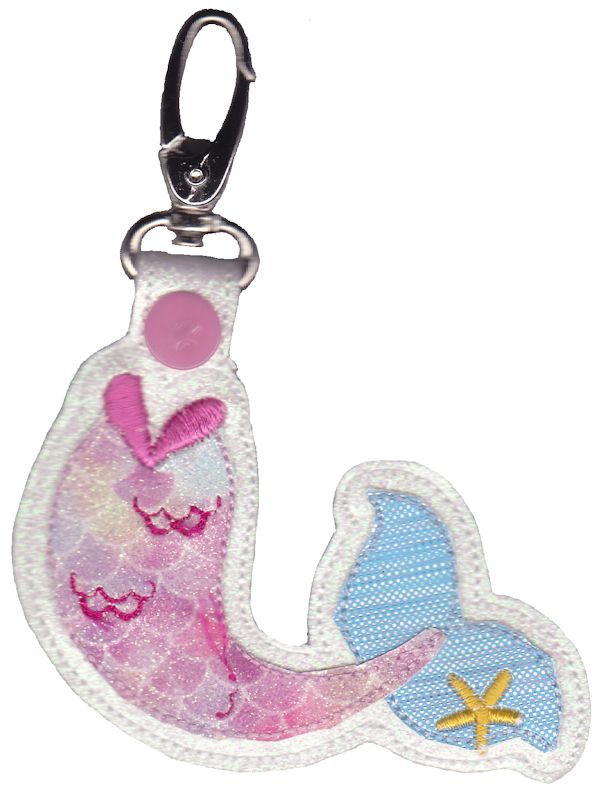 Mermaid Tail Key Fob