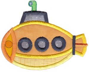 Submarine 1 Applique