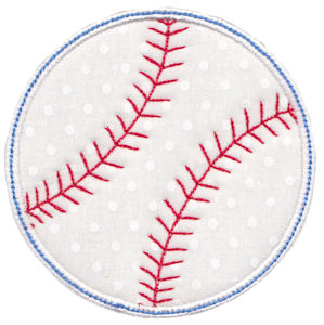Baseball Applique