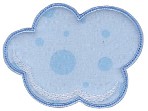 Cloud 3 Applique