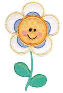 Daisy Flower Applique