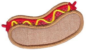 Hotdog 1 Applique