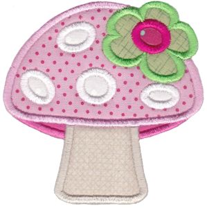 Mushroom 1 Applique