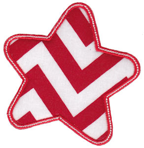 Rounded Star Applique