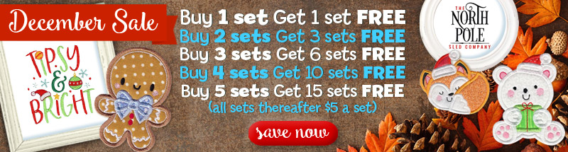 Embroidery Design Sale