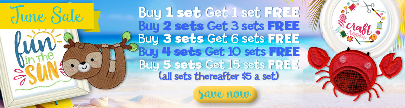 Embroidery Design Sale