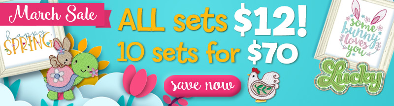 Embroidery Design Sale
