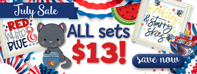 Embroidery Design Sale