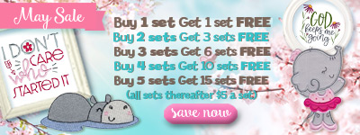 Embroidery Design Sale