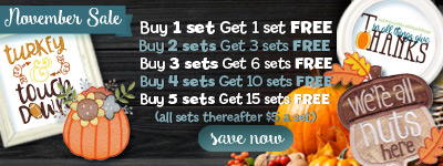 Embroidery Design Sale