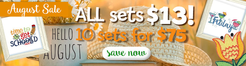 Embroidery Design Sale