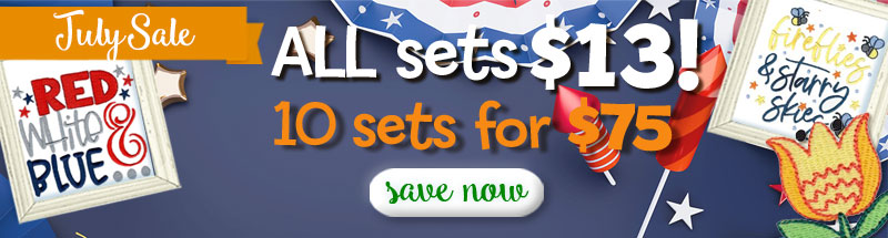 Embroidery Design Sale