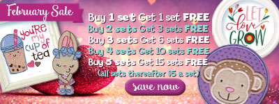 Embroidery Design Sale