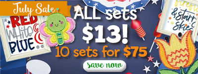 Embroidery Design Sale